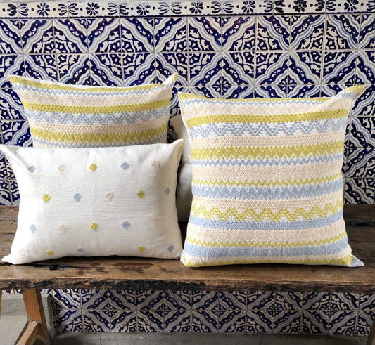 Cojín Telar de Cintura Lumbar Brocado Disperso