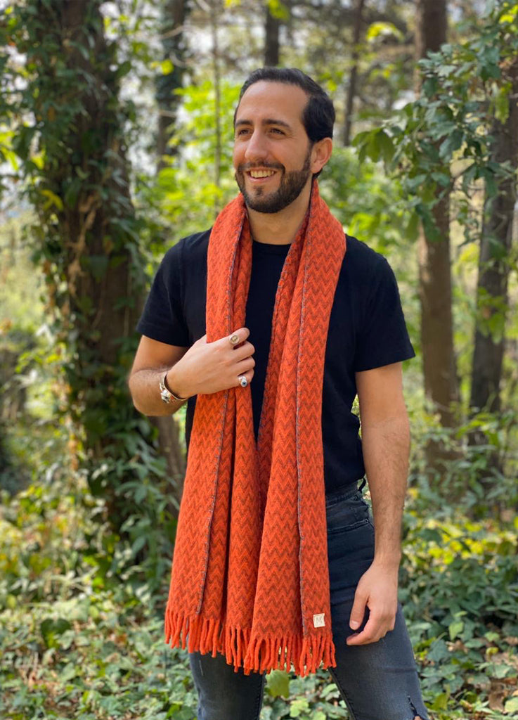 Bufanda/Chal Con Diseño