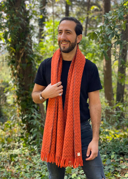 Bufanda/Chal Con Diseño