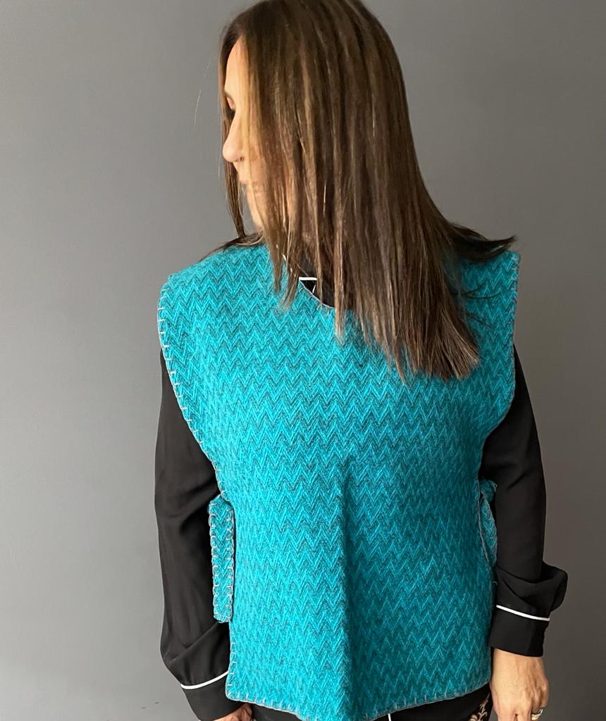 Chaleco de lana Con Diseño