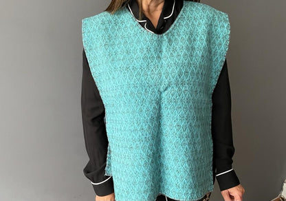 Chaleco de lana Con Diseño
