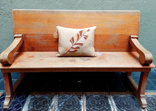 Cojín Mazahua Pluma