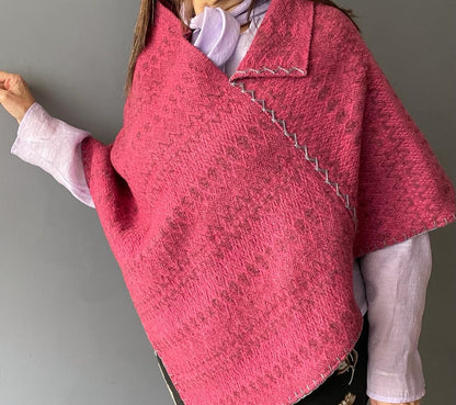 Poncho Con Diseño